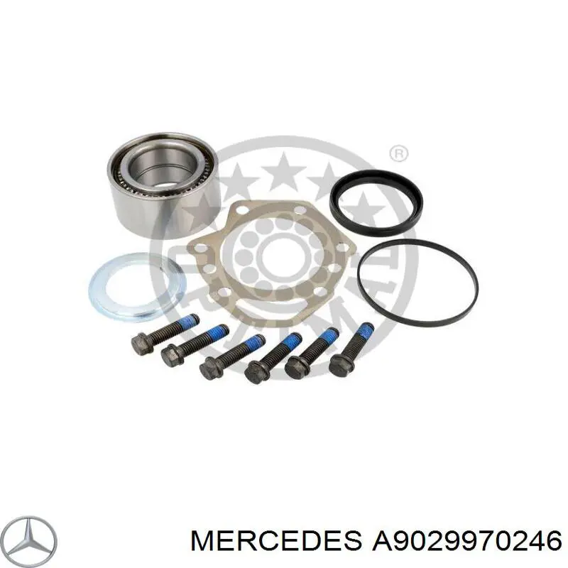 Uszczelniacz piasty tylnej Mercedes A9029970246 cena, od 9,63 USD