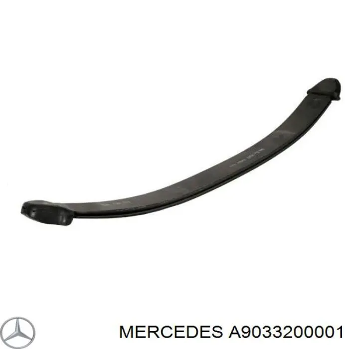 Do koszyka A9033200001 Mercedes Resor przedni