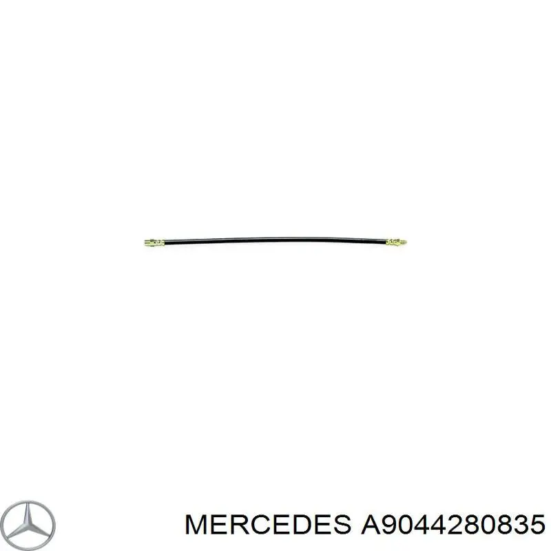 Do koszyka A9044280835 Mercedes Przewód hamulcowy tylny