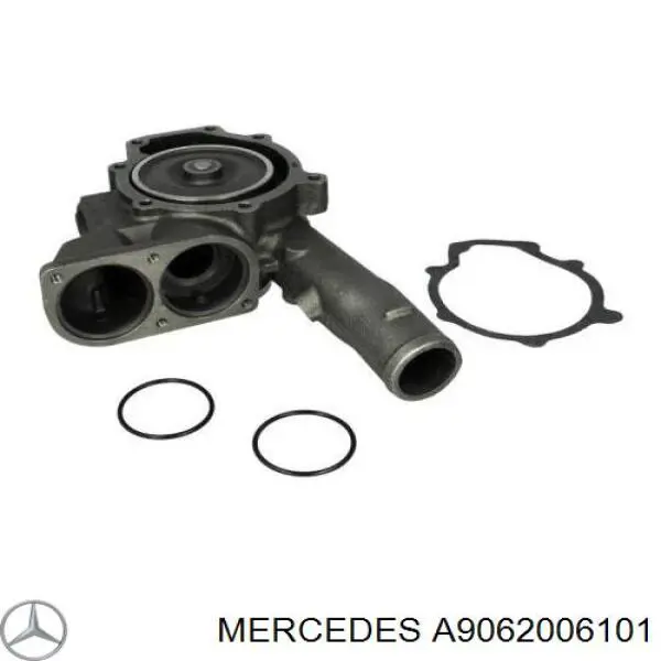 Pompa chłodząca wodna Mercedes A9062006101 cena, od 201,62 USD