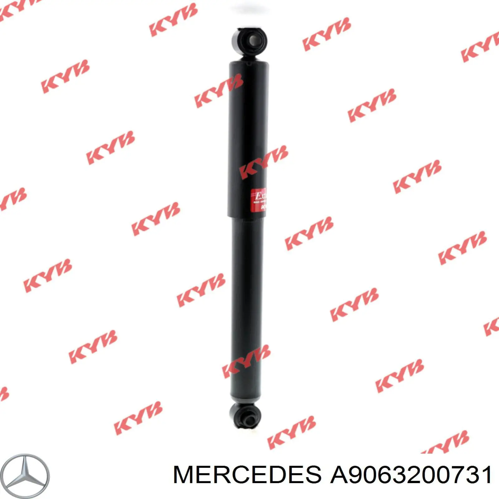 Amortyzator tylny Mercedes A9063200731 cena, od 80,16 USD