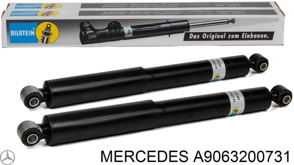 Amortyzator tylny Mercedes A9063200731