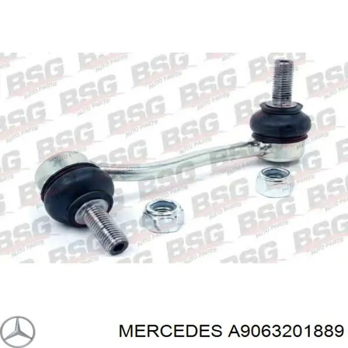 Łącznik stabilizatora przedniego prawy Mercedes A9063201889 cena, od 14,83 USD