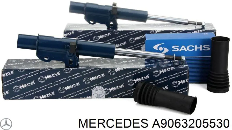 Amortyzator przedni Mercedes A9063205530 cena, od 69,81 USD