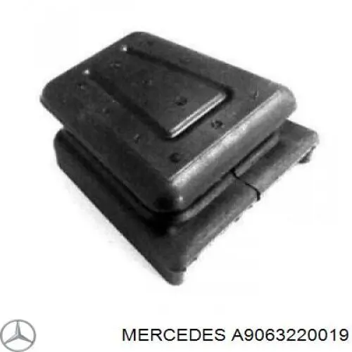 Silentblock (tuleja) resoru przedniego Mercedes A9063220019 cena, od 17,61 USD