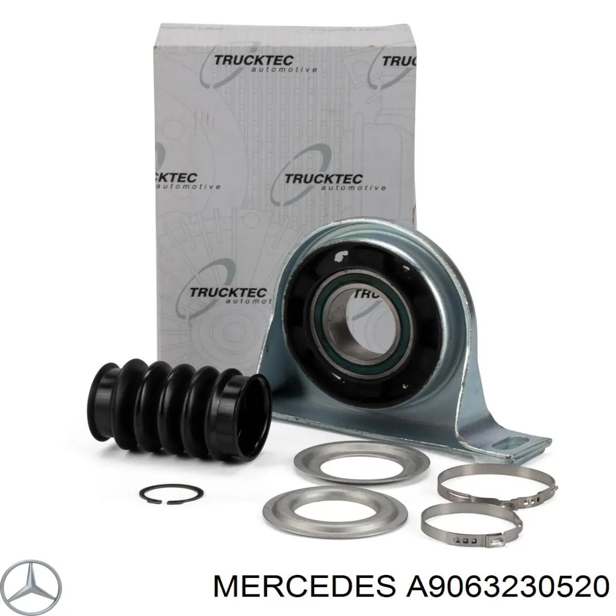 Do koszyka A9063230520 Mercedes Poduszka amortyzatora przedniego
