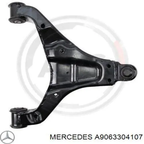 Wahacz zawieszenia przedniego dolny prawy Mercedes A9063304107 cena, od 126,64 USD