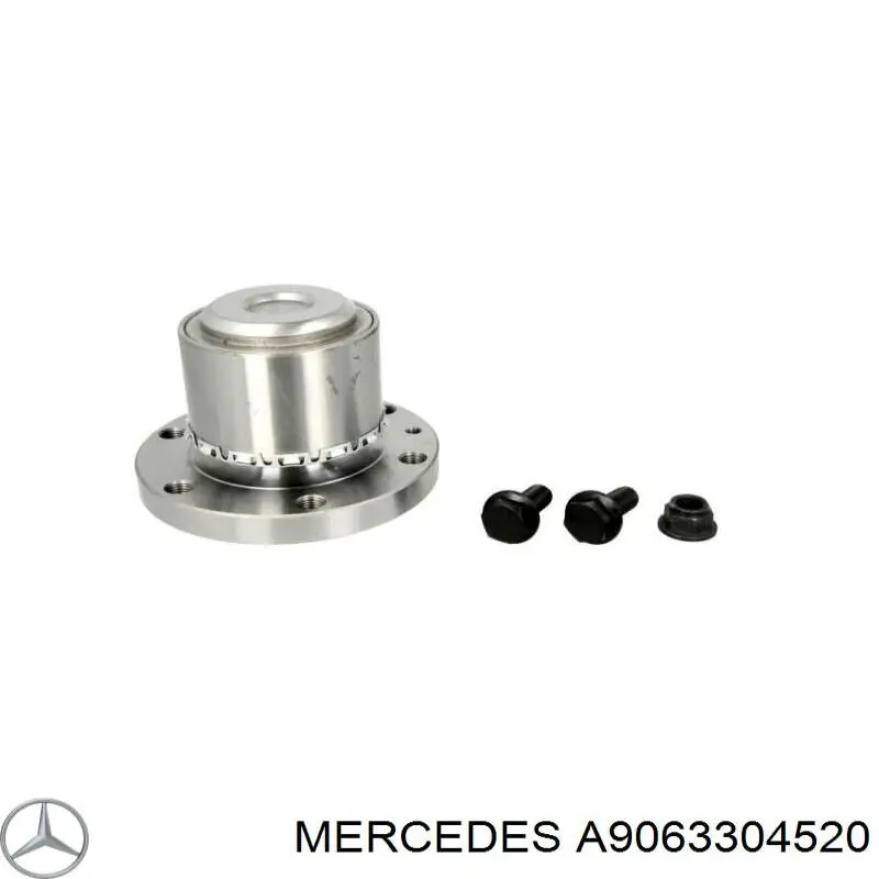 Do koszyka A9063304520 Mercedes Łożysko piasty przedniej