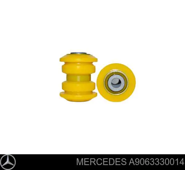 Silentblock przedniego wahacza dolnego Mercedes A9063330014 cena, od 14,16 USD