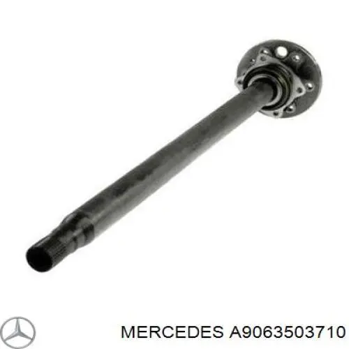 Półoś tylna lewa Mercedes A9063503710 cena, od 110,32 USD