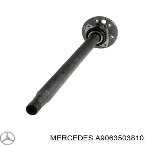 Do koszyka A9063503810 Mercedes Półoś tylna prawa
