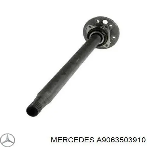 Półoś tylna lewa Mercedes A9063503910 cena, od 109,45 USD