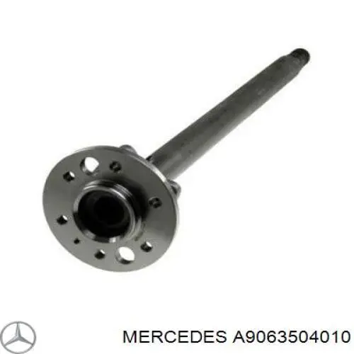 Półoś tylna prawa Mercedes A9063504010 cena, od 99,80 USD