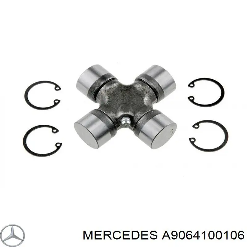 A9064100106 Mercedes Wał Cardana tylny, kompletny
