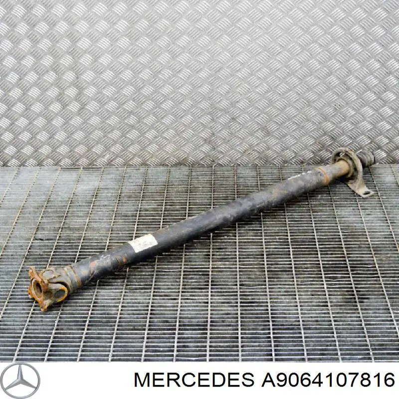 Do koszyka A9064107816 Mercedes Wał Cardana tylny, kompletny
