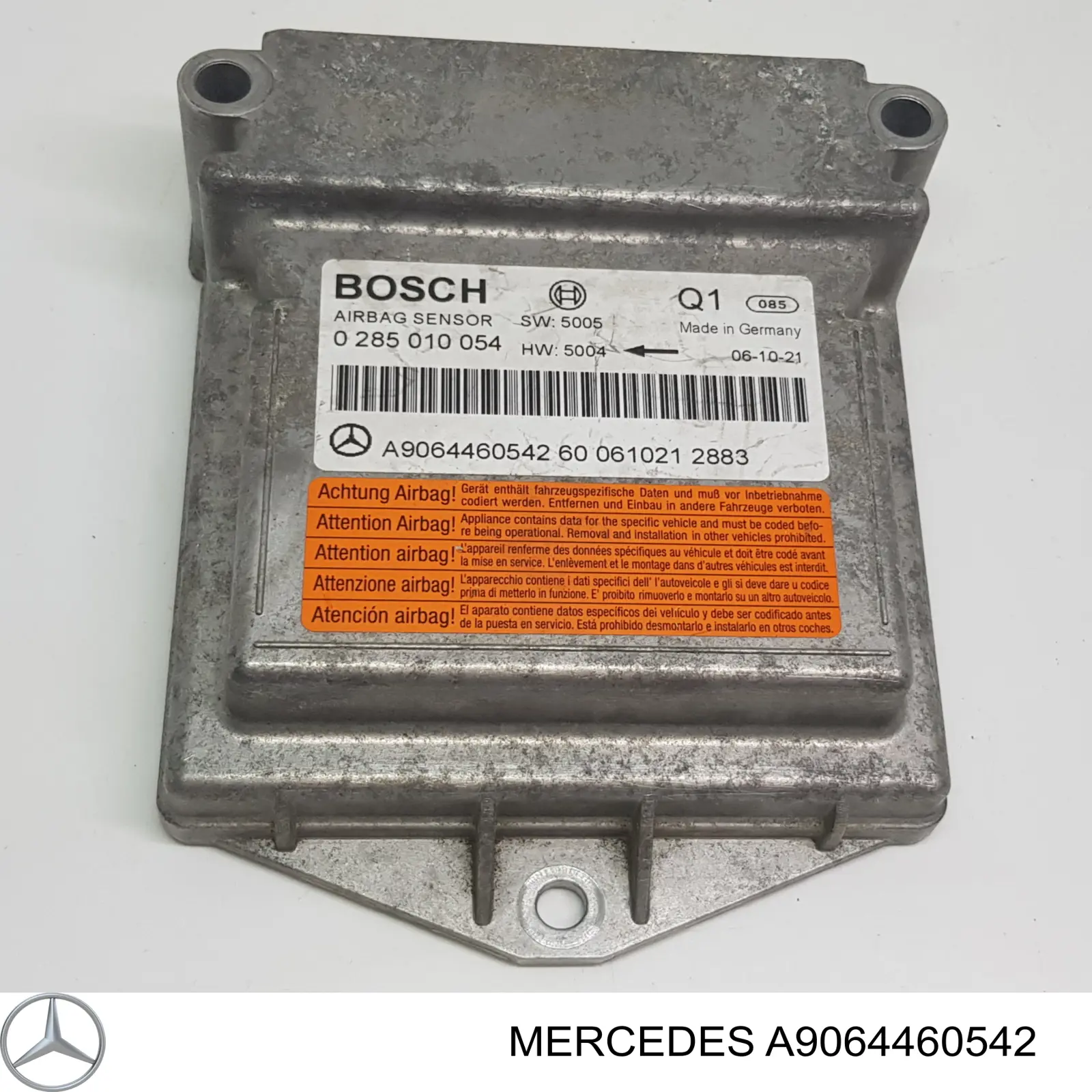 Sterownik poduszki bezpieczeństwa 0285010054 Mercedes
