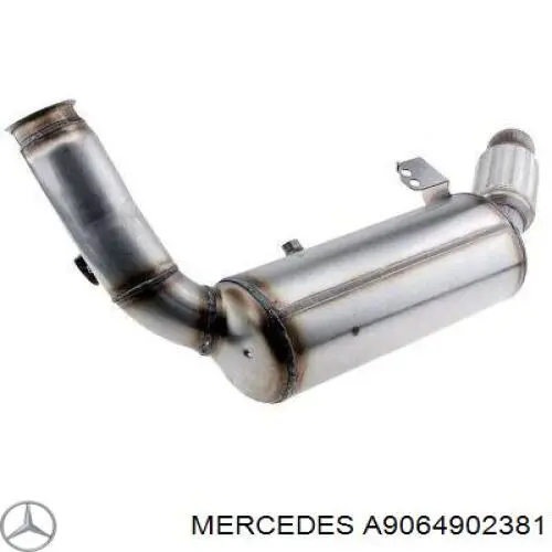Konwerter-katalizator Mercedes A9064902381 cena, od 357,05 USD