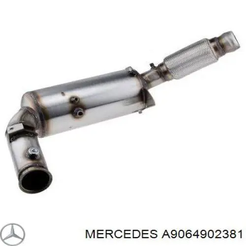 Do koszyka A9064902381 Mercedes Konwerter-katalizator