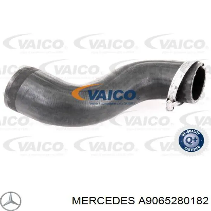 Do koszyka A9065280182 Mercedes Przewód (króciec) intercoolera