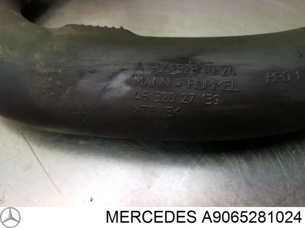 Do koszyka A9065281024 Mercedes Króciec powietrza, wylot filtra powietrznego