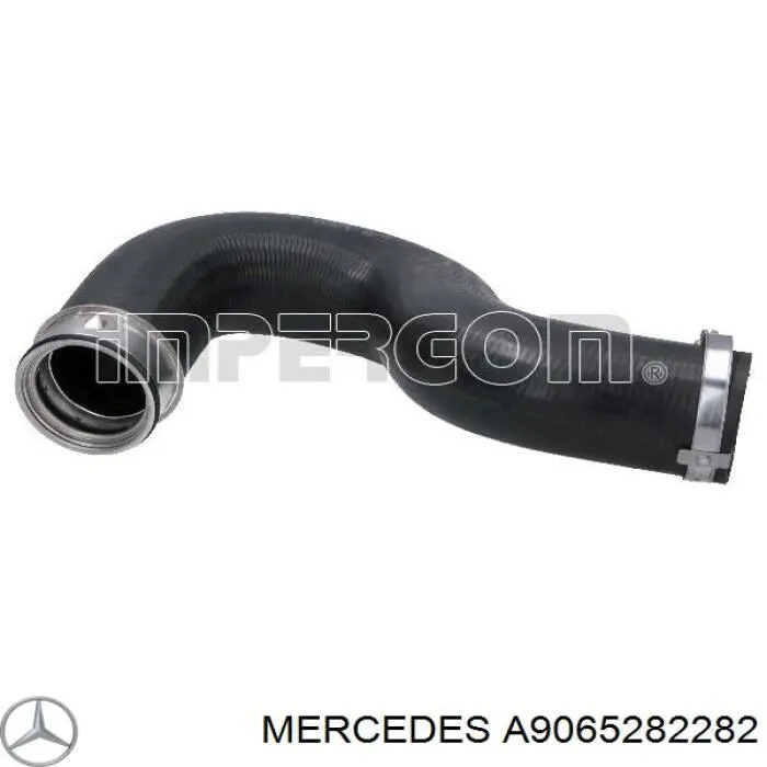 Przewód (króciec) intercoolera Mercedes A9065282282 cena, od 42,41 USD