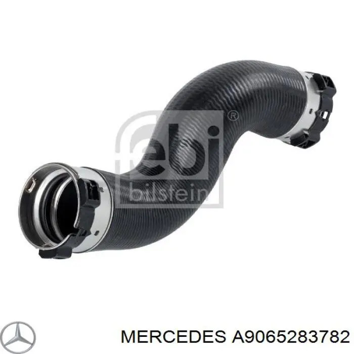 Przewód (króciec) intercoolera Mercedes A9065283782 cena, od 52,53 USD