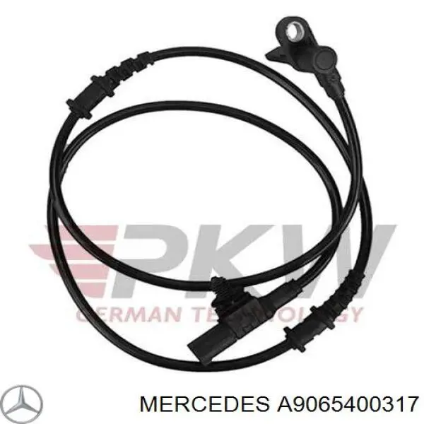 Czujnik ABS przedni Mercedes A9065400317 cena, od 24,34 USD