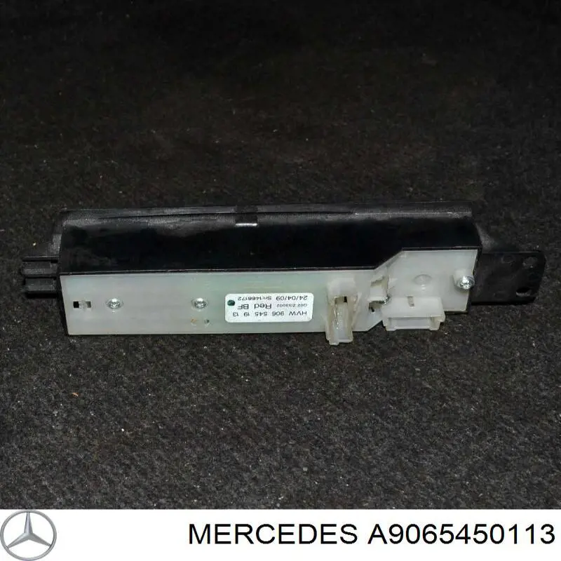 Panel przyciskowy sterowania podnośnikiem szyby przedni lewy Mercedes A9065450113 cena, od 59,59 USD