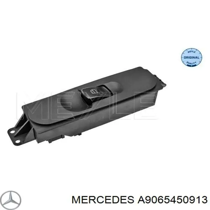Panel przyciskowy sterowania podnośnikiem szyby przedni prawy Mercedes A9065450913 cena, od 30,65 USD