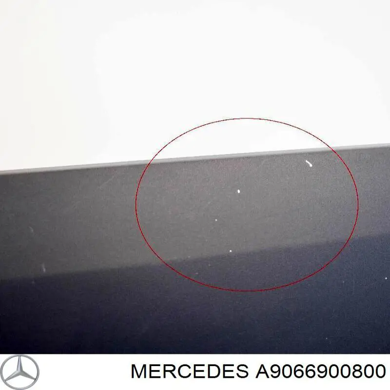 Do koszyka A9066900800 Mercedes Listwa ochronna drzwi bocznych (przesuwnych)