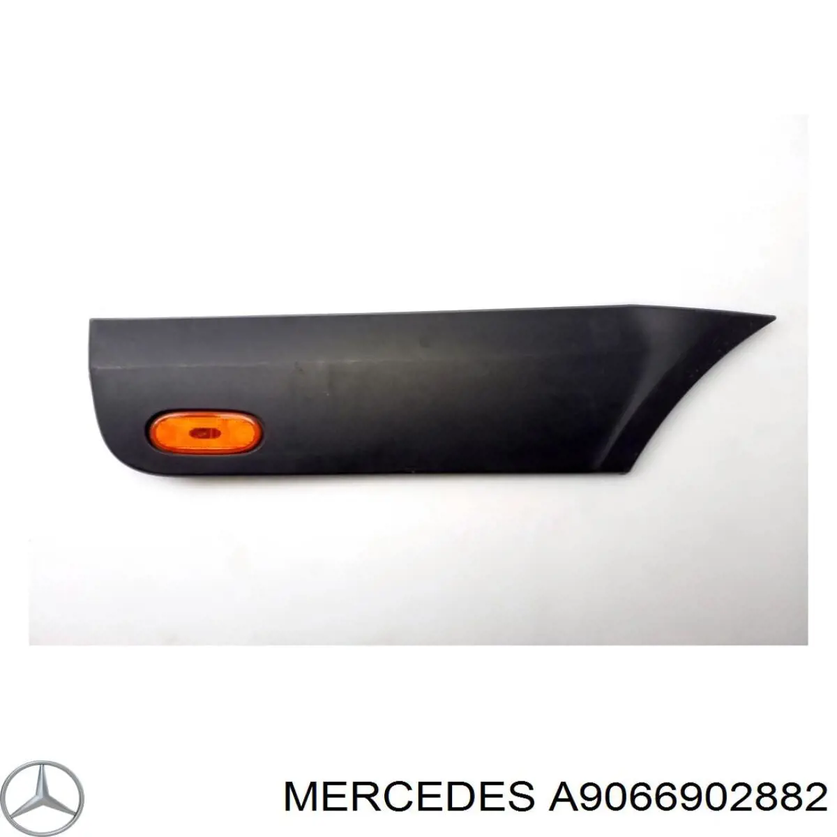 A9066902882 Mercedes Listwa ochronna błotnika tylnego prawego