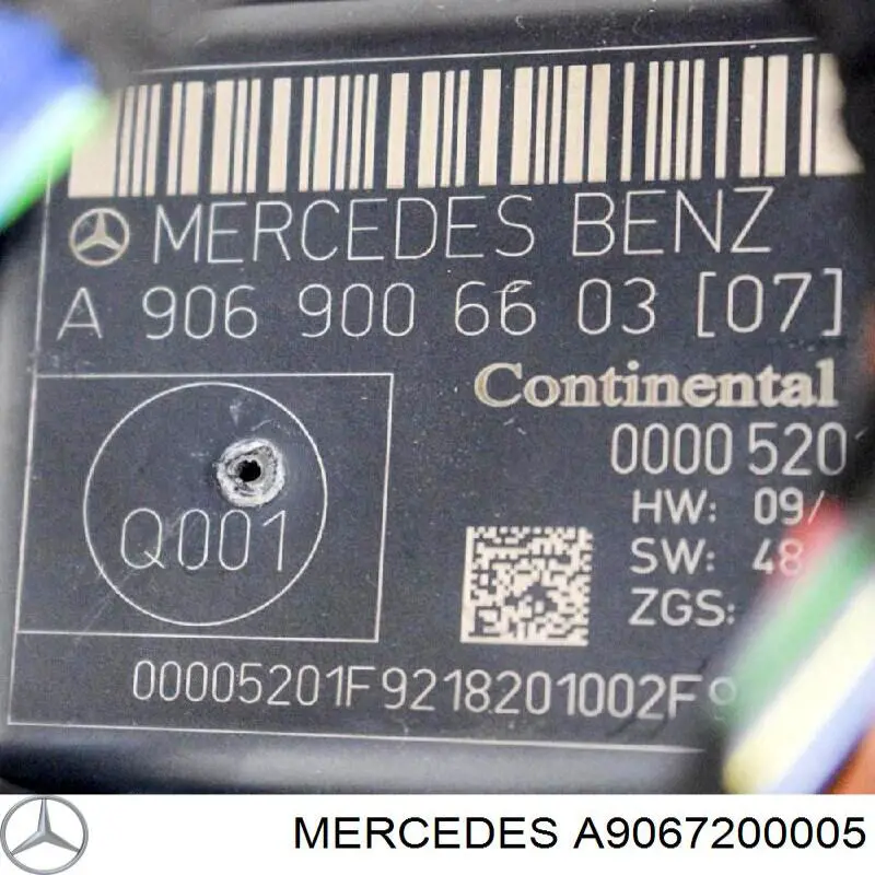9067200005 Mercedes Drzwi przednie lewe