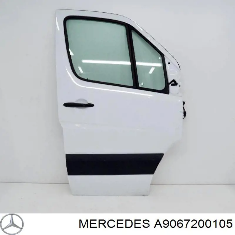 Do koszyka Drzwi przednie prawe Mercedes Sprinter II 4,6-t 906