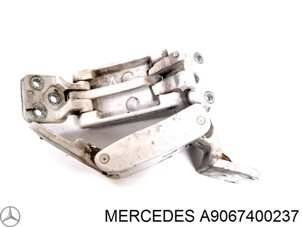 Do koszyka A9067400237 Mercedes Zawias drzwi tylnych (skrzydłowych) lewy dolny