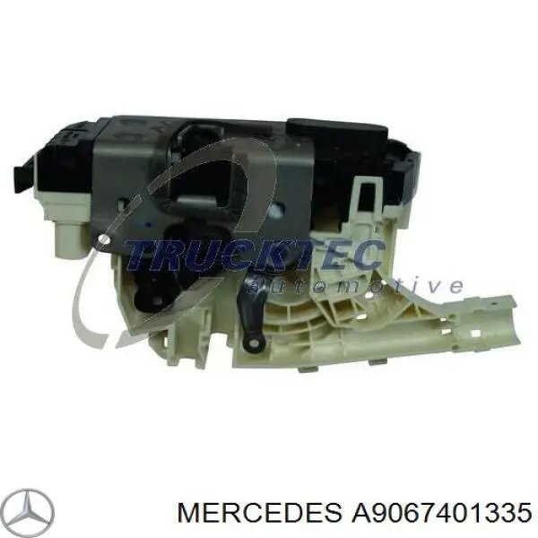 A9067401335 Mercedes Zamek drzwi tylnych prawych skrzydłowych