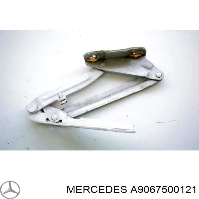 Do koszyka A9067500121 Mercedes Zawias maski prawy
