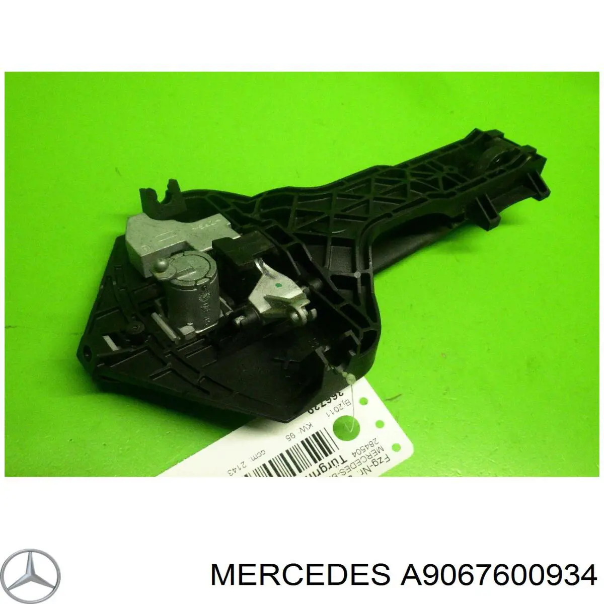 Pałąk zewnętrznej klamki drzwi przednich lewej Mercedes 9067600934 cena, od 35,03 USD