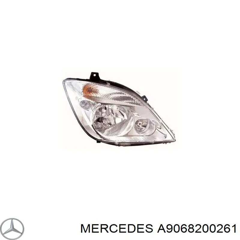 A9068200261 Mercedes Reflektor prawy