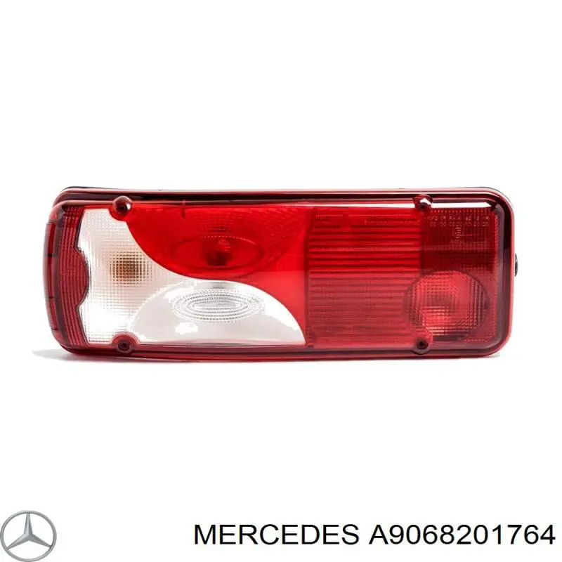 Lampa zespolona tylna prawa Mercedes A9068201764 cena, od 79,72 USD
