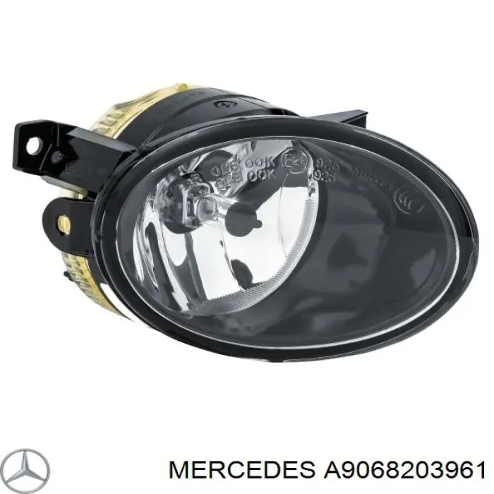 A9068203961 Mercedes lampa przeciwmgielna prawa