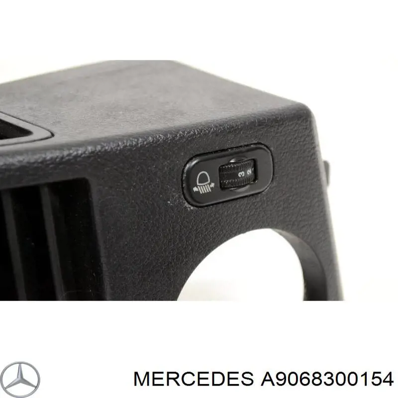 Kratka wentylacyjna kabiny na "torpedo" prawa A9068300154 Mercedes
