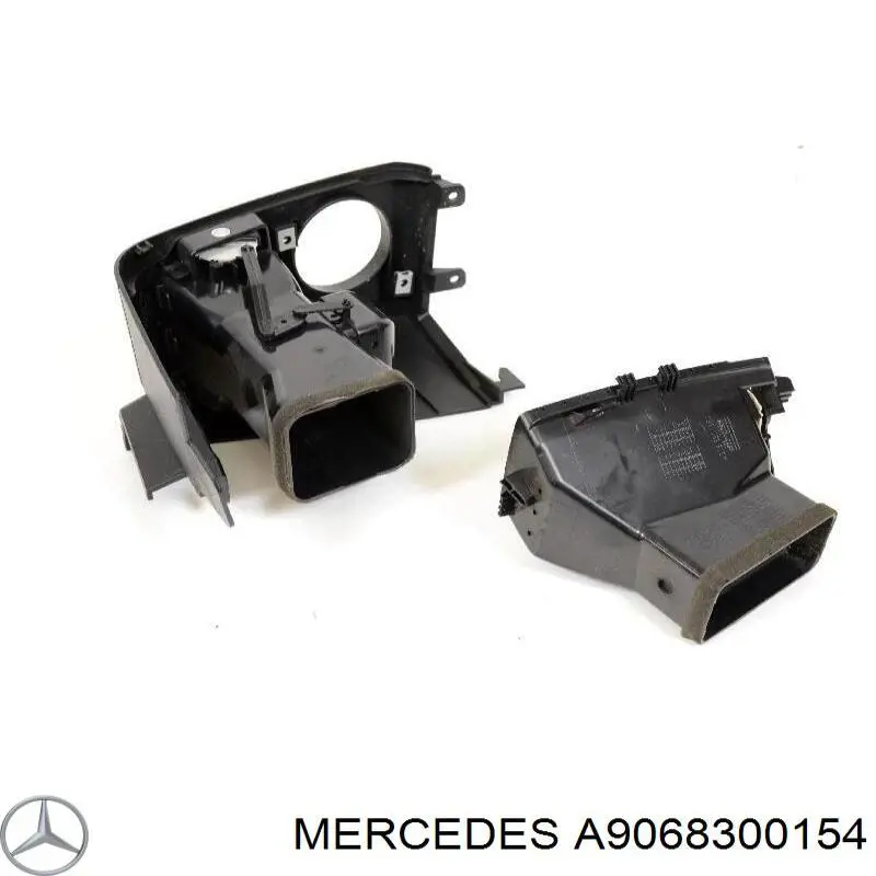 A9068300154 Mercedes Kratka wentylacyjna kabiny na "torpedo" prawa