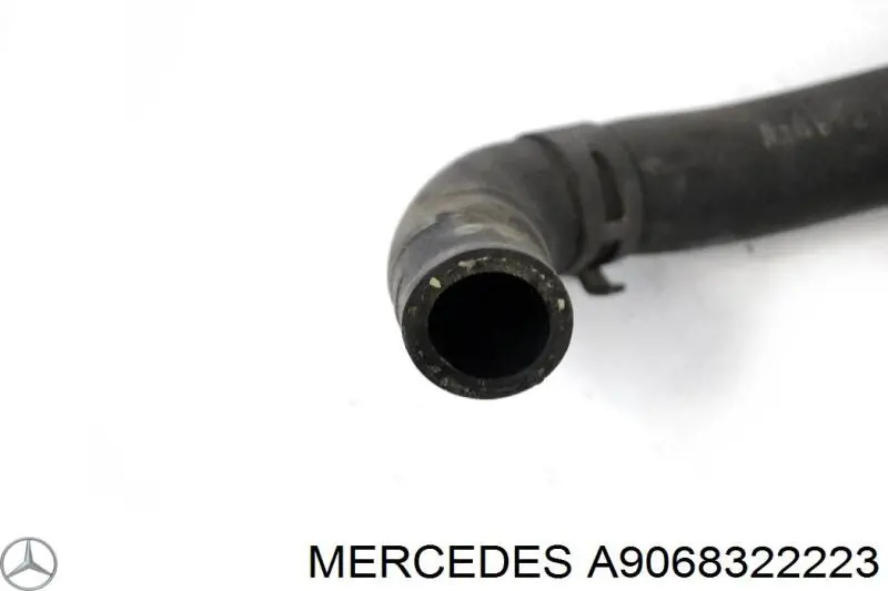 Przewód (króciec) układu chłodzenia Mercedes A9068322223 cena, od 33,95 USD