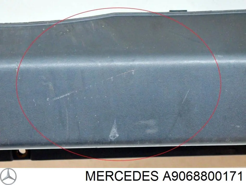 Zderzak tylny, środkowa część Mercedes A9068800171 cena, od 121,91 USD