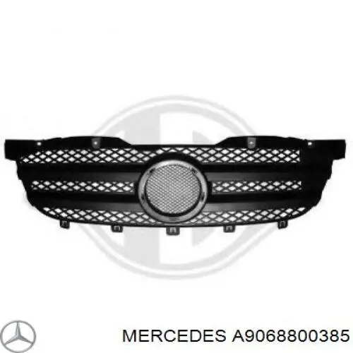 A9068800385 Mercedes Atrapa chłodnicy