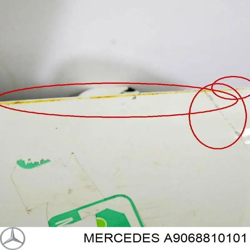 Błotnik przedni lewy Mercedes A9068810101 cena, od 149,44 USD