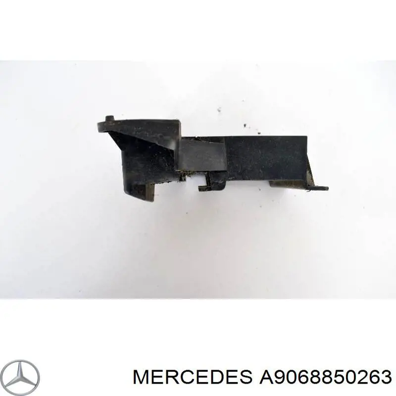 Do koszyka A9068850263 Mercedes Wspornik zderzaka przedniego prawy