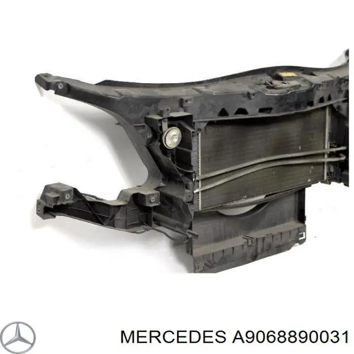 Wspornik chłodnicy lewy Mercedes A9068890031 cena, od 60,51 USD