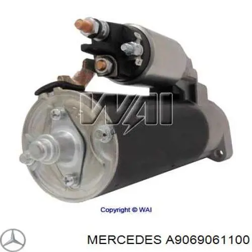 Rozrusznik Mercedes A9069061100 cena, od 103,86 USD