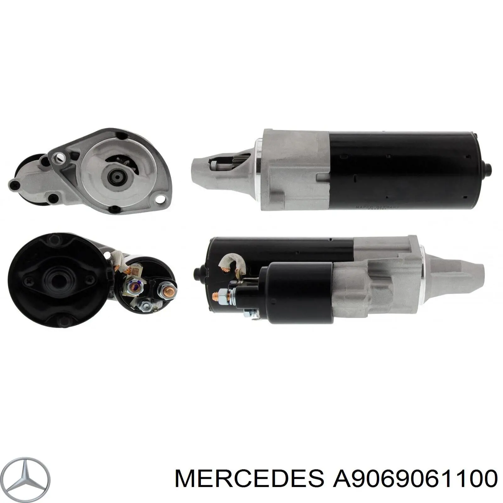 Do koszyka A9069061100 Mercedes Rozrusznik